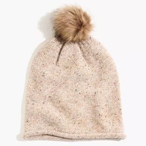 DONATED Madewell wool blend Pom knit hat. Excellent condition.5⭐️Seller/Posh A
